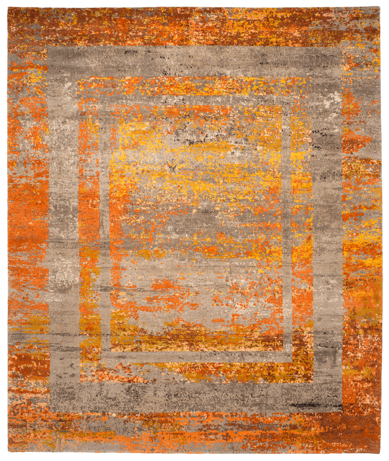 Picture of a Artwork 27 Triple Border Rev rug