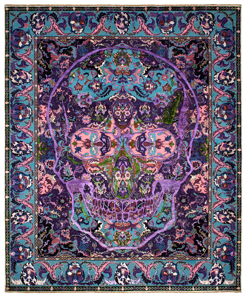 Picture of a Skull 3 rug