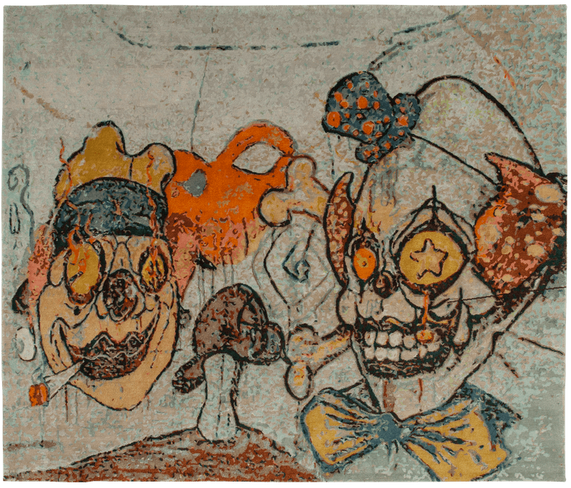 Picture of a Clown 2 rug