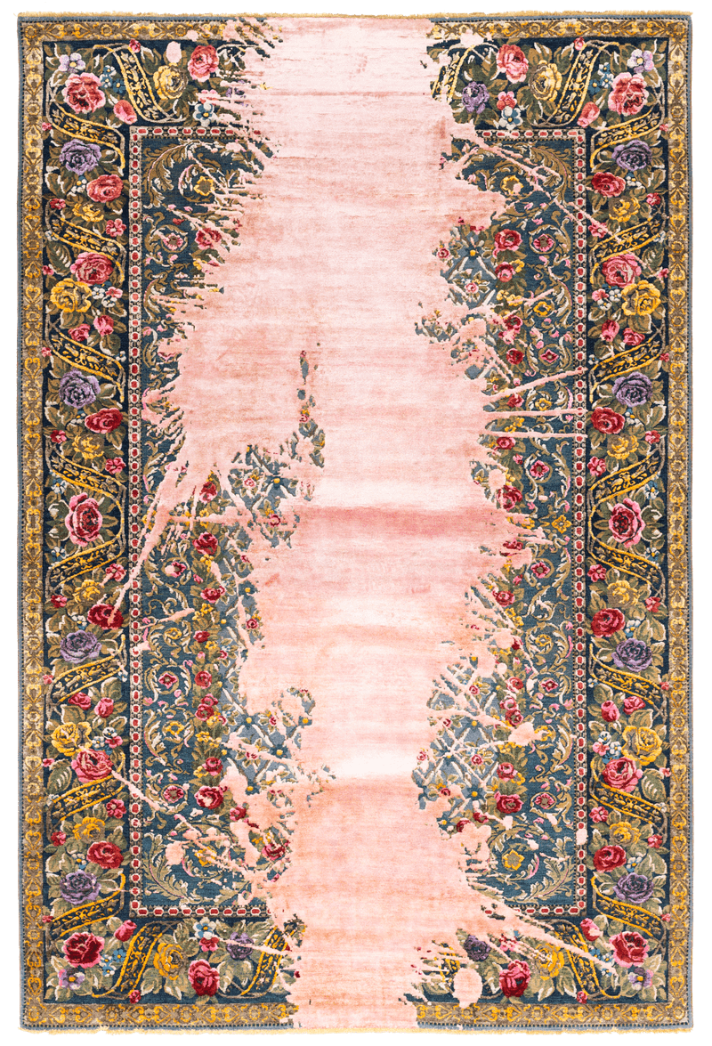 Picture of a Jardin de Paris  Blotted rug
