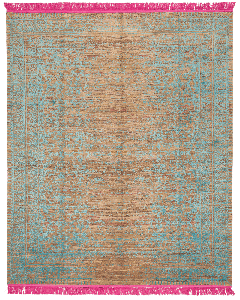 Picture of a Ferrara Radi Stomped Reverse rug