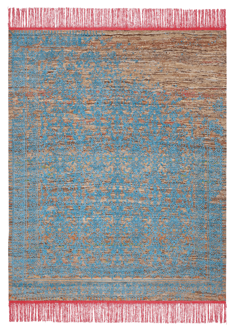 Picture of a Ferrara Radi Rocked rug