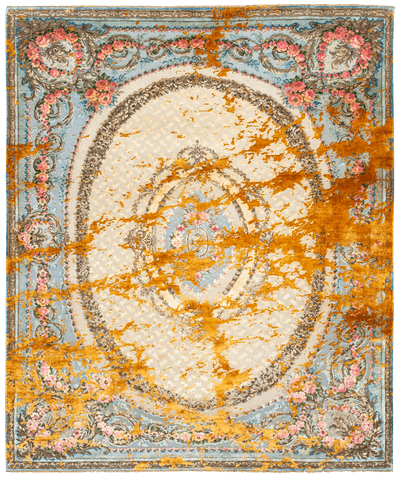 Picture of a Tentation Douce Sky rug