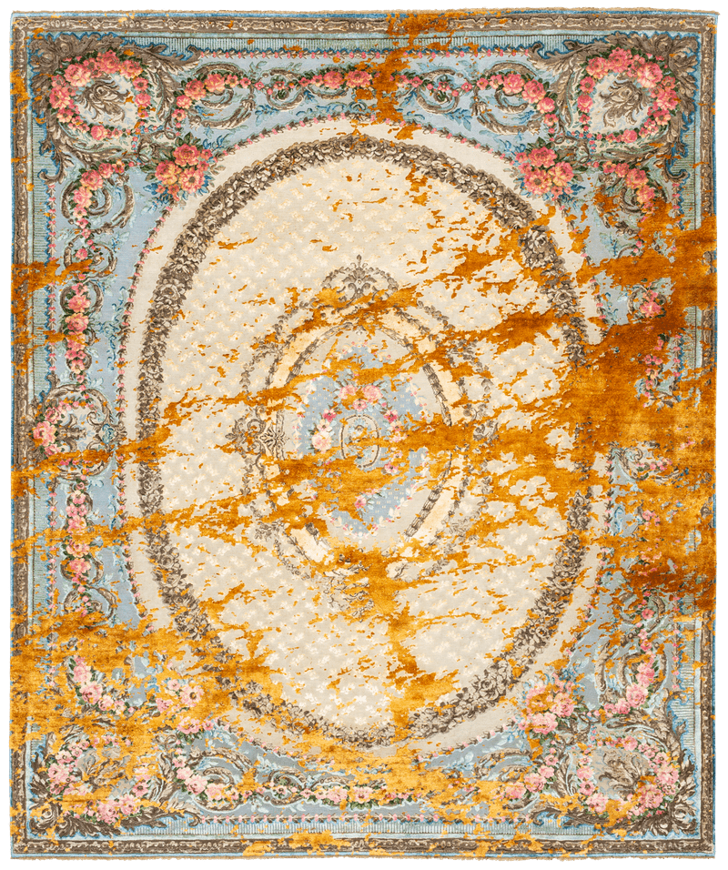 Picture of a Tentation Douce Sky rug