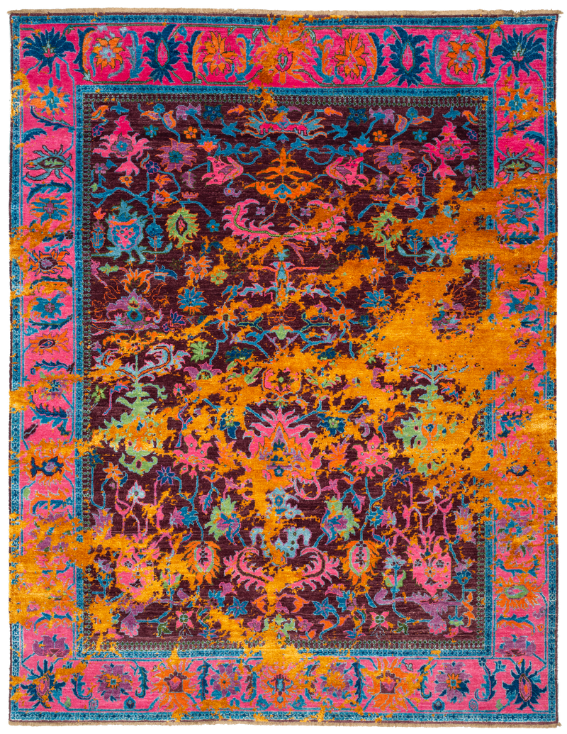 Picture of a Azer Pulse Heriz 64 Sky rug