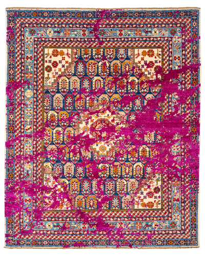 Picture of a Shirvan Antique Sky rug